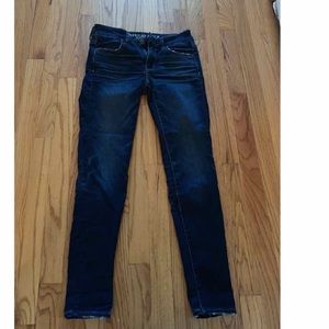 american eagle super stretch jeggings